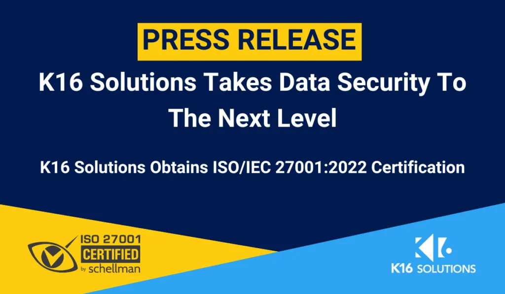 K16 Solutions Takes Data Security to the Next Level